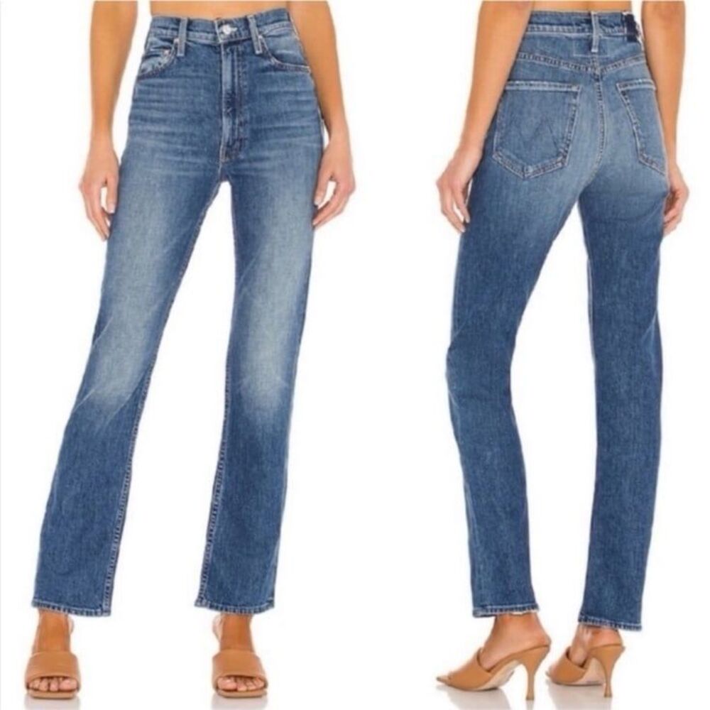 MOTHER Superior High Waisted Rider Skimp Jeans in Cowboys Don't Cry Size 26